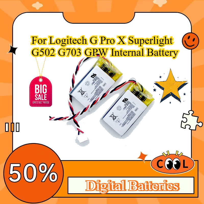 Logitech Mouse G Pro X Superlight - Gaming Mouse Battery Replacement For Logitech