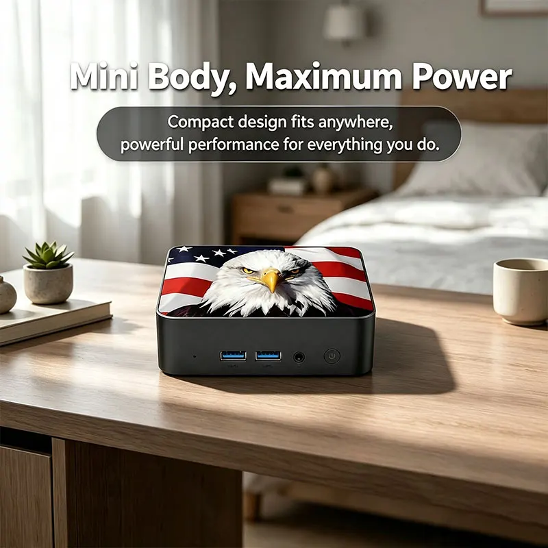 Slim Canada Flag Mini Desktop  - Pc Gaming Desktop review and price