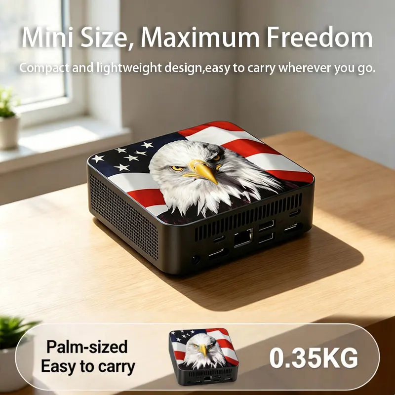 Slim Canada Flag Mini Desktop  - Pc Gaming Desktop review and price