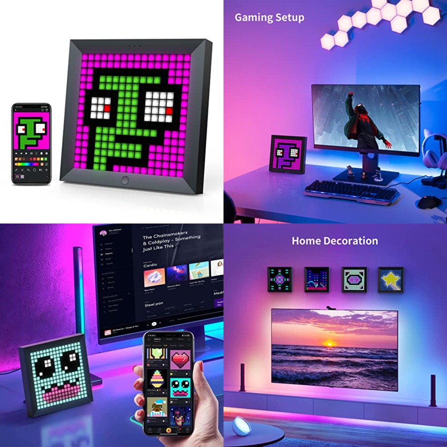 LED Light Pixel Display Panel  - No Rgb Gaming Pc review and price