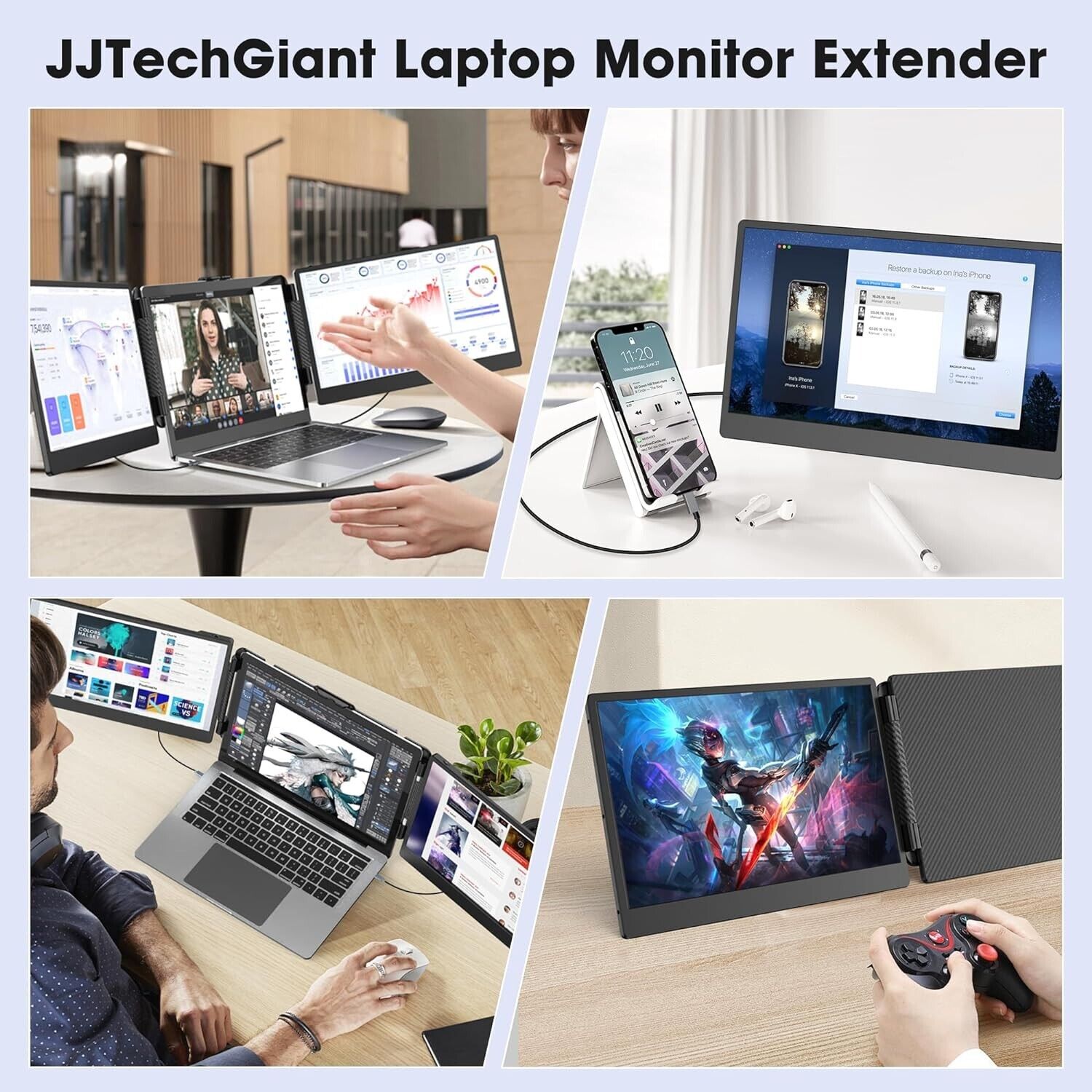 OFFIYA 14 Inch IPS 1080P FHD D - High Refresh Monitor review and price