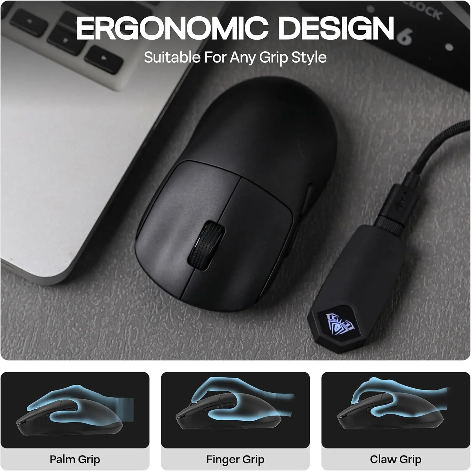 AULA SC800 Gaming Mouse USB-C  - Pc Gaming Gigabyte review and price