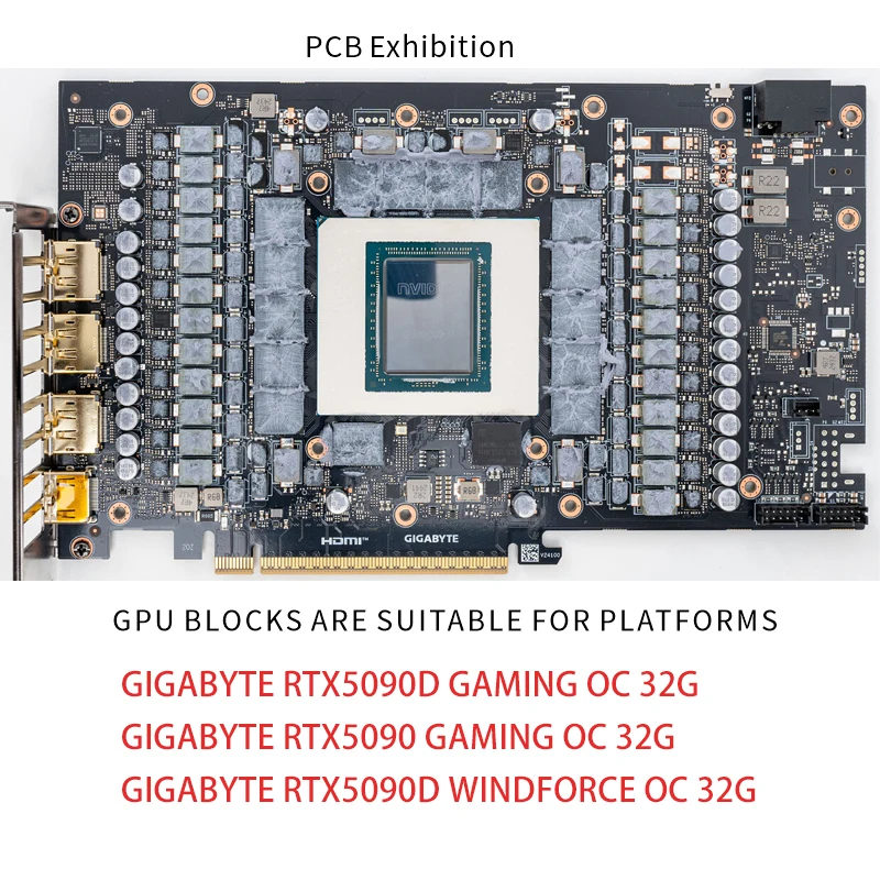 Bykski N-GV5090DWF-X GPU Block - No Rgb Gaming Pc review and price