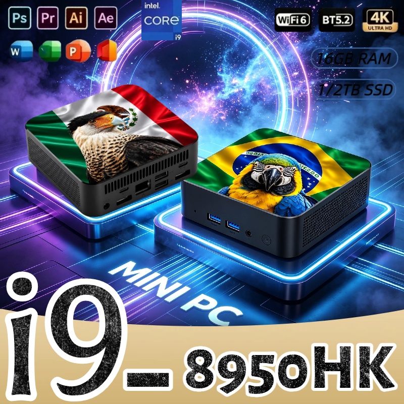 Mini PC Core i9-8950HK 16GB RA - Pc Gaming Desktop review and price