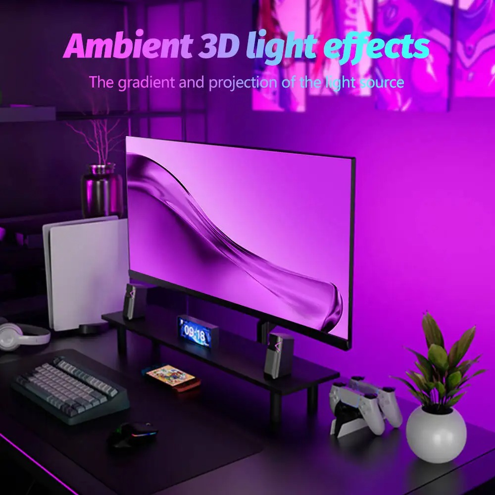 3/4sides RGB Sync Light Strip  - No Rgb Gaming Pc review and price