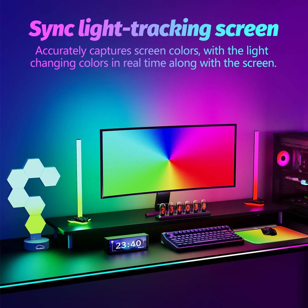 3/4sides RGB Sync Light Strip  - No Rgb Gaming Pc review and price